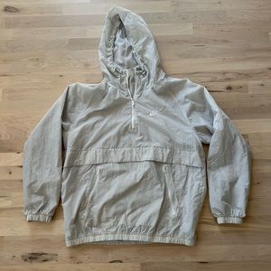 Vintage Nike Center Swoosh Half Zip White Pullover